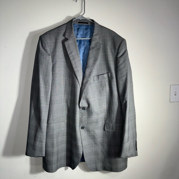 J Hilburn Men’s Single Breasted 2 Button Wool Blazer Jacket - Picture 1 of 9